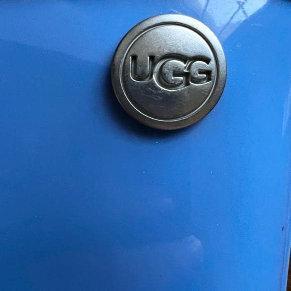 UGG Glossy Sky Blue Boots - Picture 6 of 6
